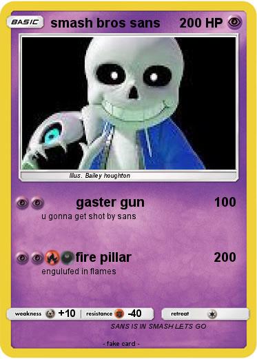 Pokemon smash bros sans