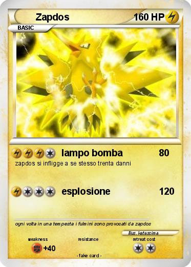Pokemon Zapdos