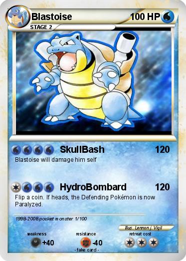 Pokemon Blastoise