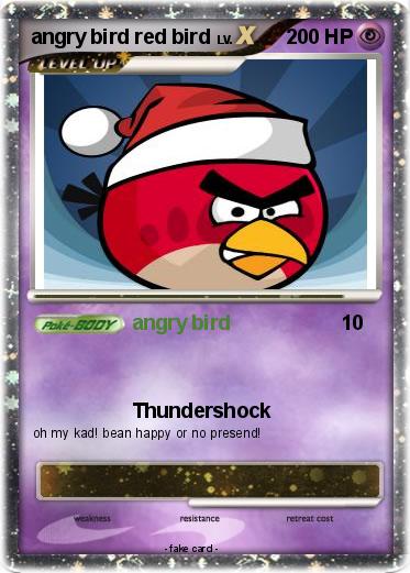 Pokemon angry bird red bird
