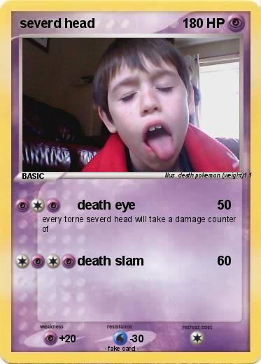 Pokemon severd head