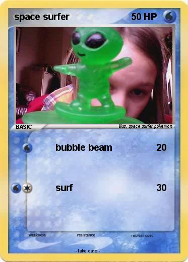 Pokemon space surfer