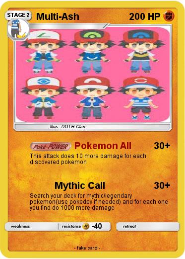 Pokemon Multi-Ash