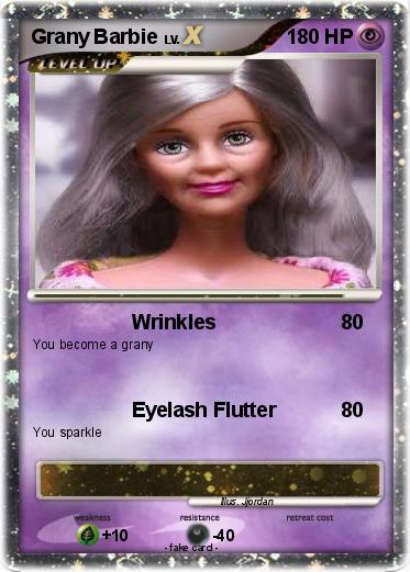 Pokemon Grany Barbie