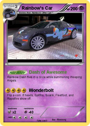 Pokemon Rainbow's Car
