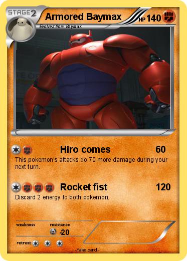 Pokemon Armored Baymax