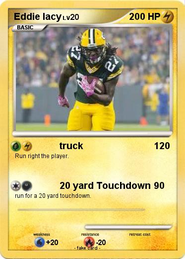 Pokemon Eddie lacy