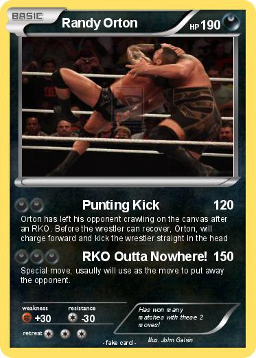 Pokemon Randy Orton