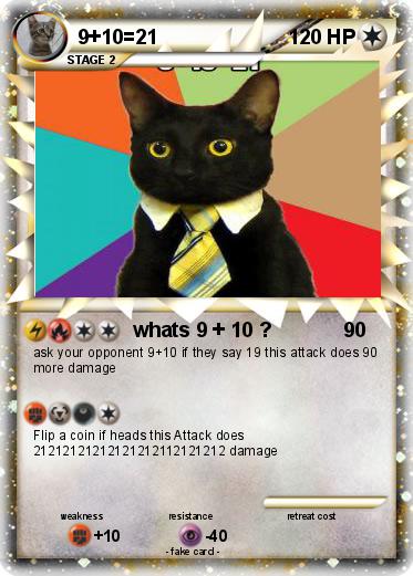 Pokemon 9+10=21