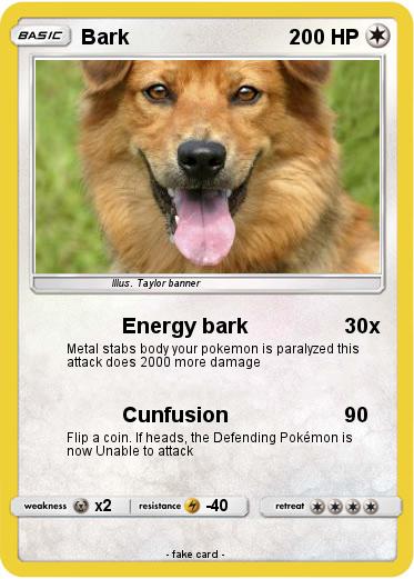 Pokemon Bark