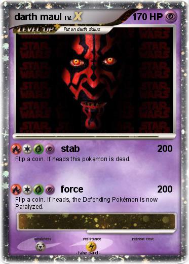 Pokemon darth maul