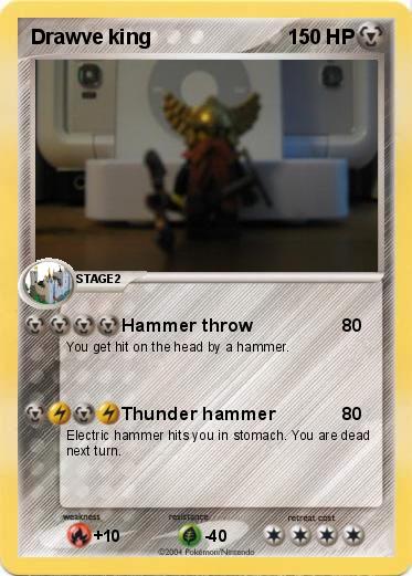 Pokemon Drawve king