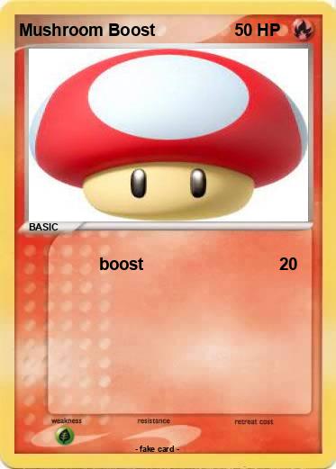 Pokemon Mushroom Boost