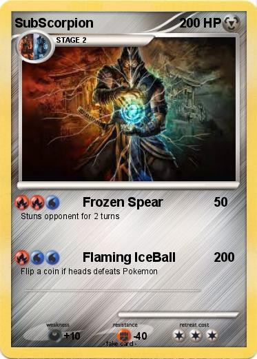 Pokemon SubScorpion