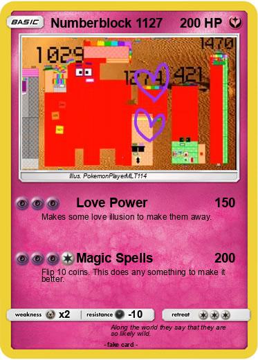 Pokemon Numberblock 1127
