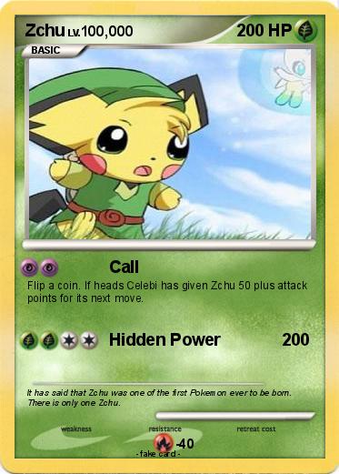 Pokemon Zchu