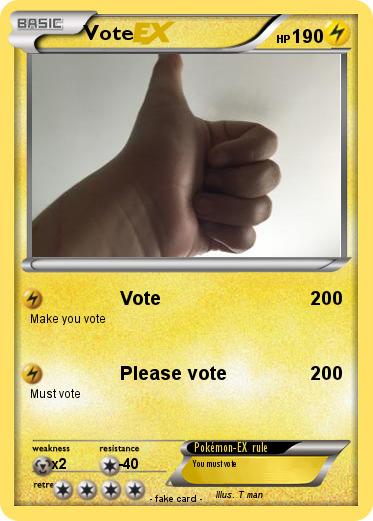 Pokemon Vote