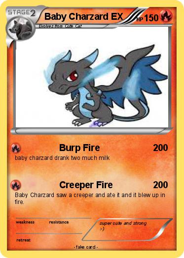 Pokemon Baby Charzard EX