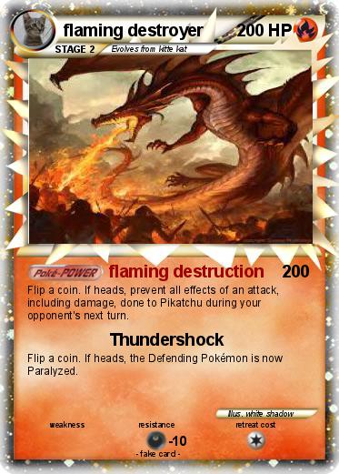 Pokemon flaming destroyer