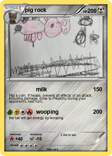 Pokemon pig rock