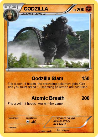 Pokemon GODZILLA