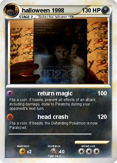 Pokemon halloween 1998