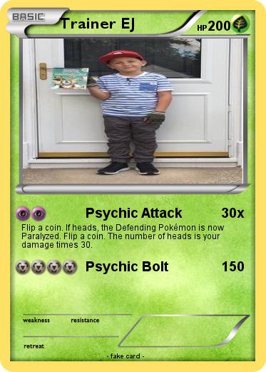 Pokemon Trainer EJ