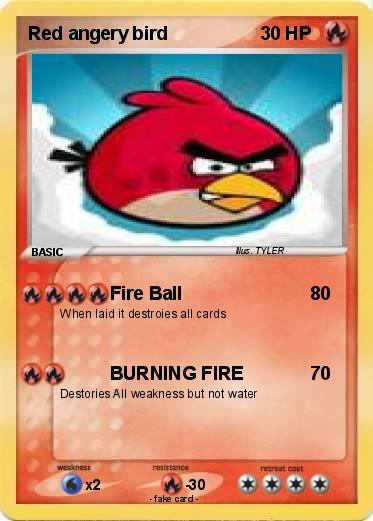 Pokemon Red angery bird