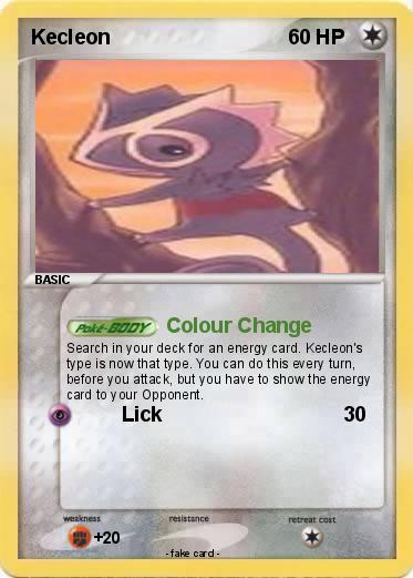 Pokemon Kecleon