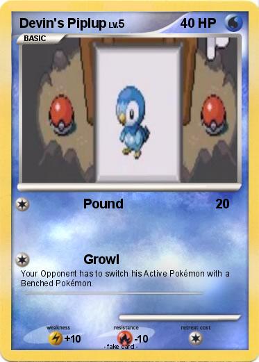 Pokemon Devin's Piplup