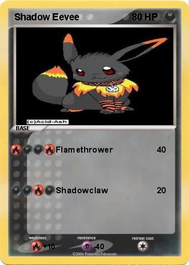 Pokemon Shadow Eevee