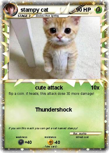 Pokemon stampy cat