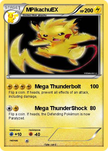 Pokemon MPikachuEX