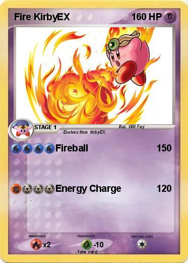 Pokemon Fire KirbyEX