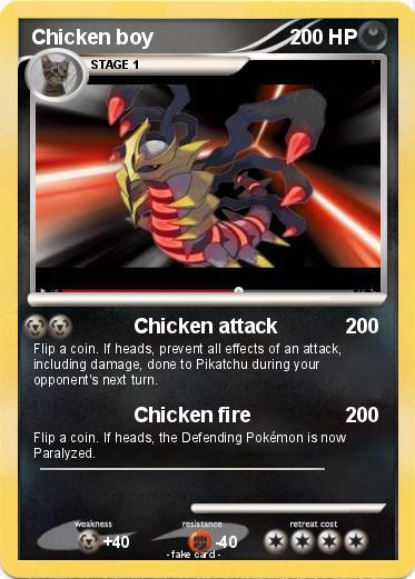 Pokemon Chicken boy