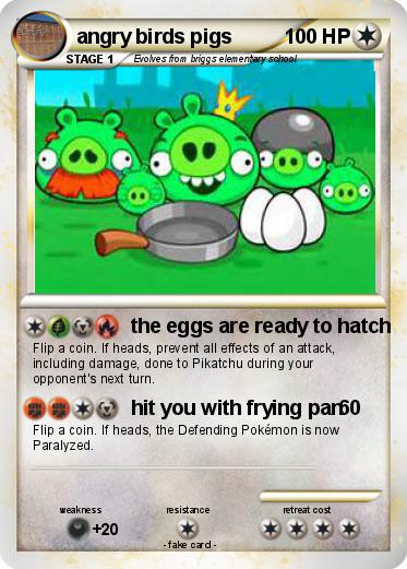 Pokemon angry birds pigs