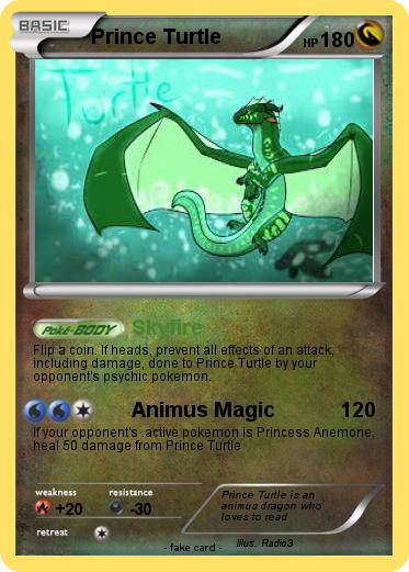 Pokemon Prince Turtle
