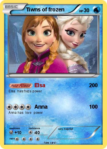 Pokemon Tiwns of frozen