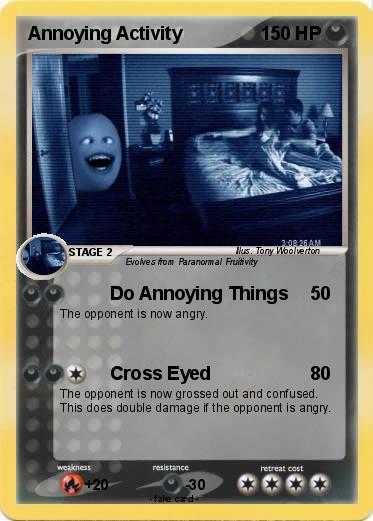 Pokemon Annoying Activity