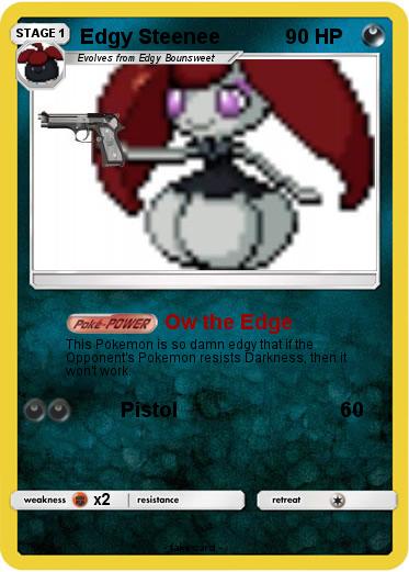 Pokemon Edgy Steenee