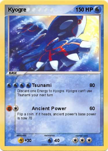 Pokemon Kyogre