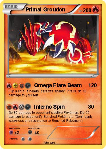 Pokemon Primal Groudon