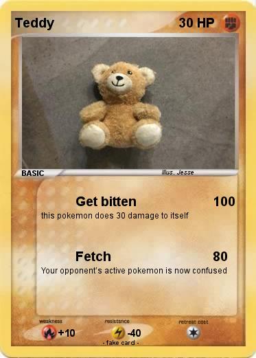 Pokemon Teddy