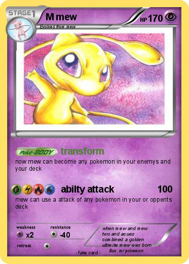 Pokemon M mew