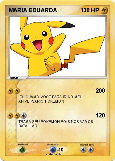 Pokemon MARIA EDUARDA