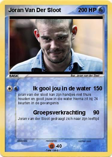 Pokemon Joran Van Der Sloot