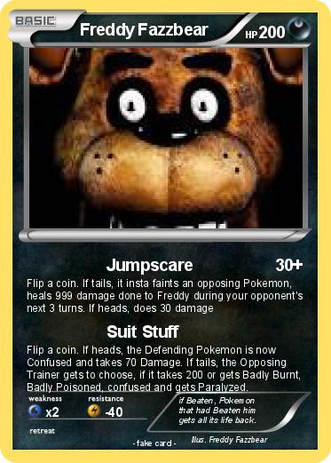 Pokemon Freddy Fazzbear