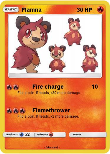 Pokemon Flamna