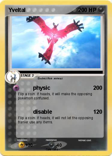 Pokemon Yveltal