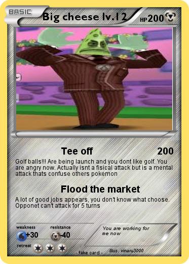 Pokemon Big cheese lv.12